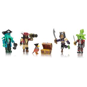 Conjunto De Mini Figuras Sunny Roblox Pirate Showdown Com 4 Figuras Grandplazashopping Mobile - 6 bonecos roblox citizans of roblox com 8 acessórios